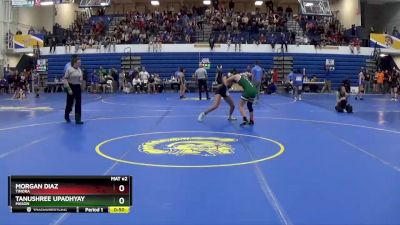 115 lbs Cons. Round 2 - Morgan Diaz, TINORA vs Tanushree Upadhyay, MASON