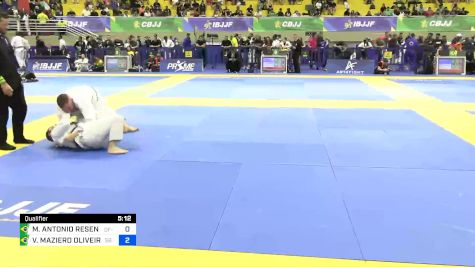 MAURO ANTONIO RESENDE DE MATTOS vs VINÍCIUS MAZIERO OLIVEIRA 2024 Brasileiro Jiu-Jitsu IBJJF