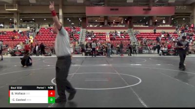 125 lbs Quarterfinal - Cael Casteel, Abilene Kids Wrestling vs Blaine Wallace, ODESSA