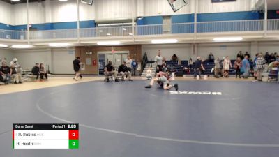 165 lbs Cons. Semi - Rice Robins, Muskegon Community College vs Hunter Heath, Southwestern Michigan Community College