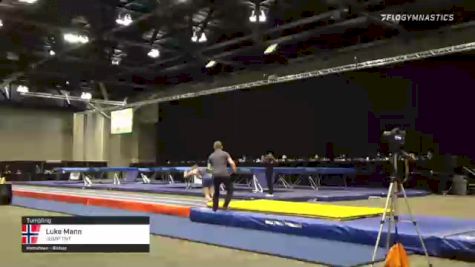 Luke Mann - Tumbling, JUMP TNT - 2021 USA Gymnastics Championships
