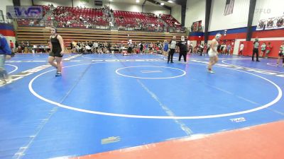 170 lbs 3rd Place - Hallie Horine, Cleveland vs Caris Morris, Sapulpa High School