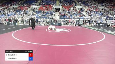 120 lbs Cons 64 #1 - Jacob Campbell, Nebraska vs Cole Faircloth, Nevada