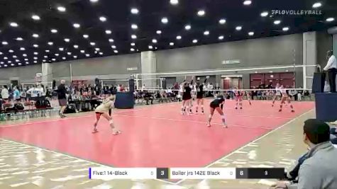 Five:1 14-Black vs Boiler jrs 142E Black - 2022 JVA World Challenge presented by Nike - Expo Only