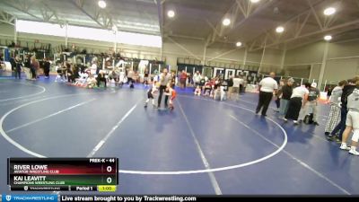 44 lbs Cons. Semi - River Lowe, Aviator Wrestling Club vs Kai Leavitt, Champions Wrestling Club