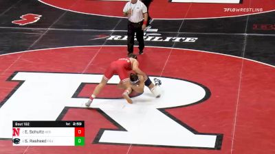 197 lbs Semifinal - Eric Schultz, Nebraska vs Shakur Rasheed, Penn State