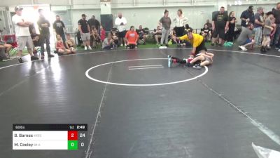 60 lbs Pools - Brantley Barnes, Ares W.C. (MI) vs Miles Cooley, 84 Athletes (VA)