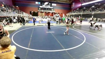 94 lbs Rr Rnd 2 - Cassidy Kephart, Heights WC vs Briar Lahoe, Thermopolis WC