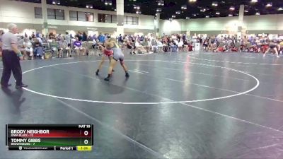 138 lbs Round 1 (16 Team) - Brody Neighbor, Iowa Black vs Tommy Gibbs, Brownsburg