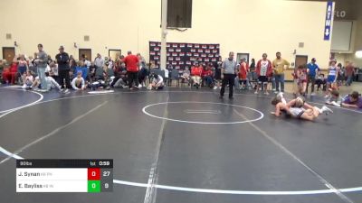 90 lbs Rr Rnd 6 - Joey Synan, Phoenix K-8 vs Ethan Bayliss, Indiana Outlaws K-8