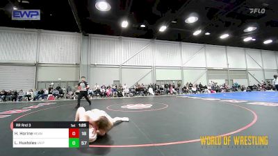 150 lbs Rr Rnd 3 - Hallie Horine, Mean Girls vs Laila Hustoles, Untouchables Girls Pink