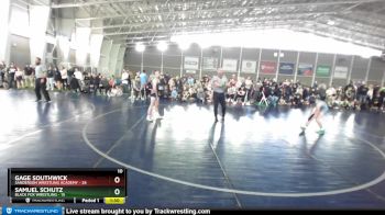 92 lbs Round 1 (4 Team) - Gage Southwick, Sanderson Wrestling Academy vs Samuel Schutz, Black Fox Wrestling