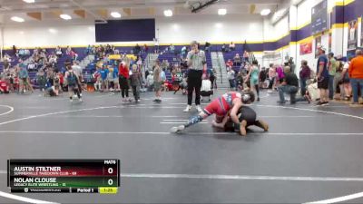 100 lbs Round 4 - Austin Stiltner, Summerville Takedown Club vs Nolan Clouse, Legacy Elite Wrestling