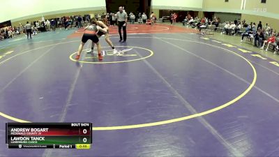 157B Cons. Round 2 - Lawdon Tanck, Luxemburg-Casco vs Andrew Bogart, McDonald County JV