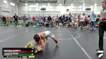 110 lbs Finals (2 Team) - Finnegan Meade, Ohio Gold vs Matthew Marenco, Armory/Revolution