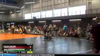 85 lbs Round 4 (10 Team) - ALLIYA WALKER, Alabama Elite Gold vs Saya Hongmoungkhoune, Big Money Movin