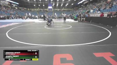 6A-144 lbs Cons. Round 1 - Joseph Profit, Wichita-East vs Jonovan Wyatt, Wichita-Heights