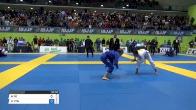 BEATRIZ DE OLIVEIRA MESQUITA vs CHARLOTTE VON BAUMGARTEN 2018 European Jiu-Jitsu IBJJF Championship