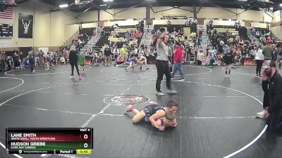 75 lbs Round 4 - Hudson Griebe, Cane Bay Cobras vs Lane Smith, White Knoll Youth Wrestling