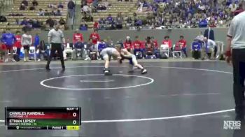 138 lbs 1st - Charles Randall, Cleveland vs Ethan Lipsey, Bradley Central