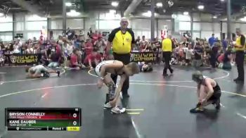 91 lbs Round 3 (6 Team) - Kane Dauber, Team Gotcha vs Bryson Connelly, Steel Valley Psychos