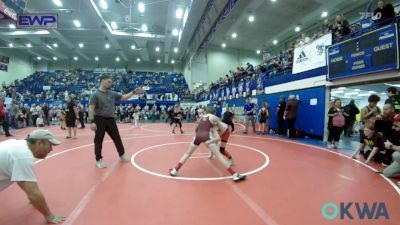 76 lbs Rr Rnd 2 - Aiden Hawkins, Blackwell Wrestling Club vs Mason Giberti, Mustang Bronco Wrestling Club