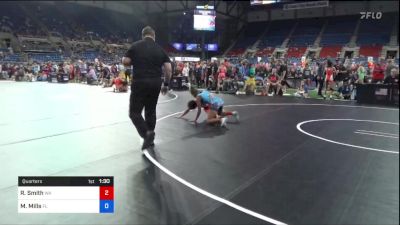 112 lbs Quarters - Raenah Smith, Washington vs Mariah Mills, Florida