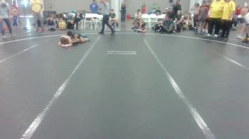 76 lbs Round 3 (8 Team) - Kason Wesby, East Coast Elite vs Kyle Link, Diamond Fish