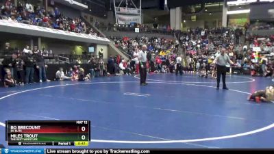 50 lbs Round 1 - Miles Trout, The Best Wrestler vs Bo Brecount, DC ELITE