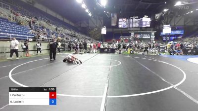 126 lbs Rnd Of 16 - Isaiah Cortez, California vs Aaron Lucio, Michigan