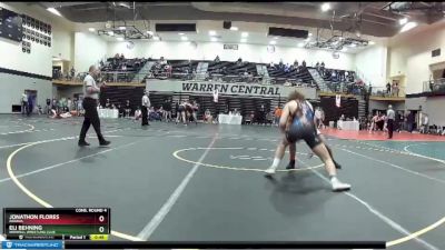 170 lbs Cons. Round 4 - Eli Behning, Norwell Wrestling Club vs Jonathon Flores, Indiana