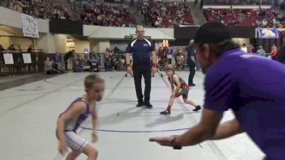 61 lbs Champ. Round 1 - Robert Harris, Helena Wrestling Club vs Skyler Slingsby, Laurel Matburners