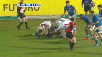 Replay: Italy U20 vs England U20 | Feb 11 @ 7 PM