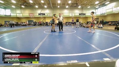 115 lbs Round 4 - Logan Wilson, Apache Wrestling Club vs Joseph Drewry, Wave Wrestling Club