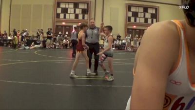 85 lbs Semis & 1st Wrestleback (8 Team) - Gavin Young, Revival Blue vs Gunner Perkins, Ohio Gold