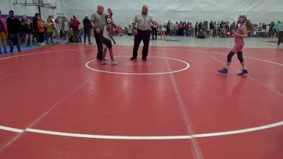 84 lbs Semifinal - Evelyn Pittman, Dover vs Leila Gaskill, Harrisburg