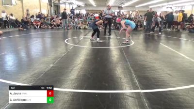 132 lbs Rr Rnd 2 - Alexa Jayne, Wyalusing vs Corinne DeFilippo, Elmira