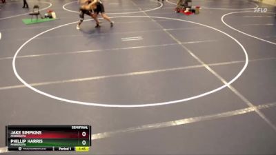 250 lbs Semifinal - Phillip Harris, Minnesota vs Jake Simpkins, Minnesota