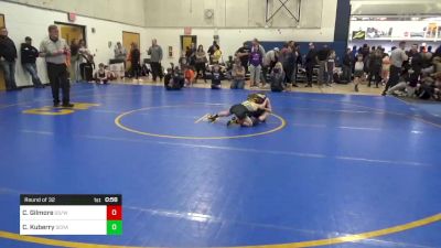 62 lbs Round Of 32 - Cyler Gilmore, G3/WEWC vs Caleb Kuberry, Scrapyard