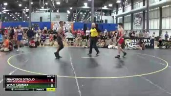 140 lbs Round 3 (6 Team) - Francesco DiTrolio, American Gladiators vs Wyatt Cooksey, Death Squad Green