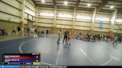 106 lbs 1st Place Match - Max Francisco, Alaska vs Irving Bicoy Iii, Hawaii