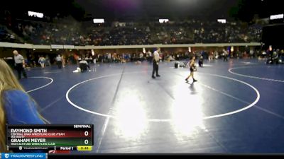 59 lbs Semifinal - Raymond Smith, Central Iowa Wrestling Club /Team Intensity vs Graham Meyer, High Altitude Wrestling Club