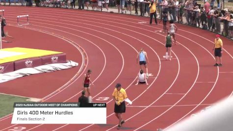 High School Girls' 400m Hurdles, Finals 2