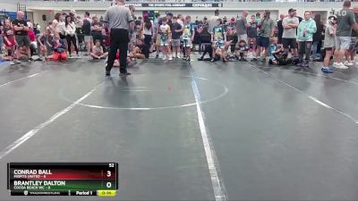 52 lbs Round 5 (6 Team) - Conrad Ball, Misfits United vs Brantley Dalton, Cocoa Beach WC