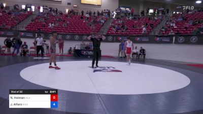 72 kg Rnd Of 32 - Noah Holman, Inland Northwest Wrestling Training Center vs Julius Alfaro, Mission Wrestling Club