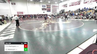 220 lbs Final - Yael Garcia-Rodriguez, Windham vs Chris Adamczyk, Rocky Hill