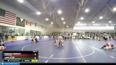 46 lbs Cons. Round 2 - Morgan Merkley, Uintah Utes vs Lane Schei, Bear Lake Wrestling Club