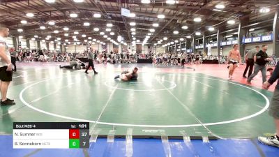 182 lbs Rr Rnd 1 - Noah Sumner, Indiana Outlaws Black vs Bennett Sonneborn, MetroWest United Red