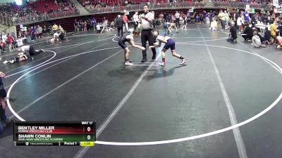 85 lbs Cons. Round 2 - Shawn Conlin, Iron Hawk Wrestling Academy vs Bentley Miller, Norris Wrestling Club