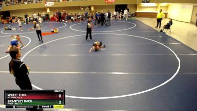 48 lbs Semis & 1st Wrestleback (8 Team) - Wyatt Thiel, St. Francis vs Brantley Kack, Prior Lake